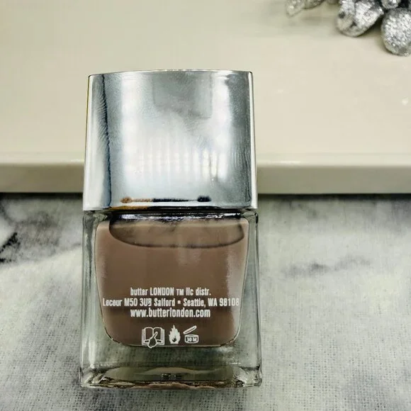 Butter London Beauty-Ta-Ta Patent High Shine 10X Nail Lacquer-Full Size 6 ml-NEW - Picture 5 of 12